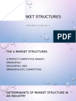 4 Market Structures