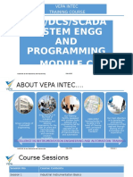 Module C PLC - DCS - SCADA System Engg and Programming - Contents