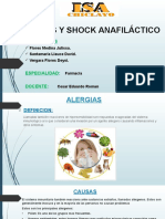 Alergias y Shock Anafiláctico