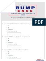 Media Accountability Survey