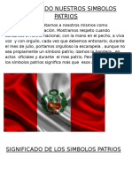 Respetando Nuestros Simbolos Patrios