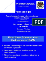 Clase 32 - Reacciones Adversas e Interacciones Medicamentosas