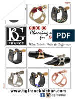 BG Saxophone Ligature Guide