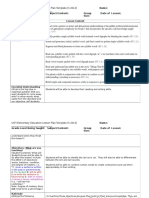 CT Observation Lesson Plan 2