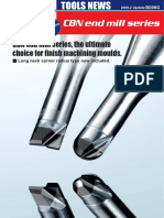 CBN End Mill Series, The Ultimate Choice For Finish Machining Moulds