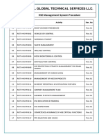 Rimal Global Technical Services LLC.: HSE Management System Procedure