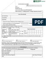 Combined Closure Form Trading and Demat Ac (RSL)