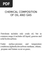 Chemical Composition of Oil and Gas