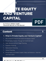 Private Equity and Venture Capital: by Professor Stefano Caselli