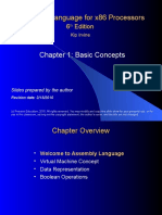 Assembly Language For x86 Processors