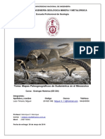 Mapas Paleogeograficos de Sudamerica en El Mesozoico