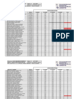 Nómina de Notas. Morfo III. Ing. Biomédica. Cohorte OCT 2016 - FEB 2017 PREVIAS