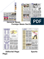 General NewsLocal and Foreign News Section