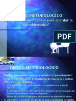 El Diseño Metodológico en El Protocolo