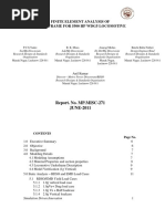 RL 05 Finite Element Analysis of Underframe For 5500 HP Wdg5 RDSO