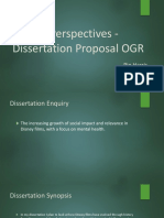 Critical Perspectives - Dissertation Ogr