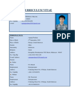 CV - Agung Perdana (English)