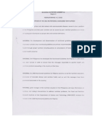 Adoption of The 2012 Nutritional Guidelines For Filipinos