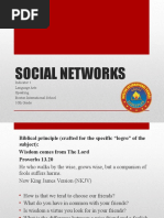 Social Networks: Indicator 1 Language Arts Speaking Boston International School 10th Grade