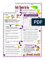 2 - Ficha de Trabalho - There To Be