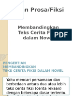 Perbandingan Teks Fiksi DLM Novel