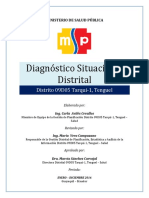 Diagnóstico Situacional Distrital 2016 (Borrador)