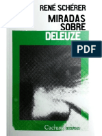 Scherer Rene - Miradas Sobre Deleuze PDF