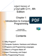 Standard Version Of: Starting Out With C++, 4th Edition