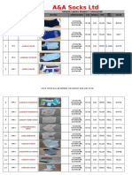 SOCKS Product Catalogue Update