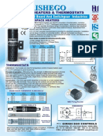 GIRISH Space Heaters & Thermostats PDF