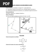 Problemas TMM Mecanismo Planos 2015 - 1 Pc1