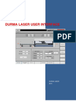 6 - Durma Laser User Interface