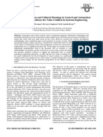 Systems Security Problems and Cultural Meanings in Control and Automation Systems: Empirical Evidence For Value Conflicts in Systems Engineering