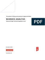 Business Analysis