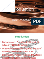 Introduction To Documentary