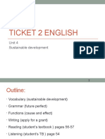 Unit 4 Sustainable Development