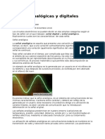 Señales Analógicas y Digitales