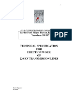 CDL - 33 - TECH - SPECIFICAITON Tower Erection PDF