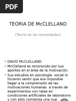 Teoria de Mcclelland