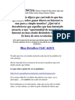 El Sistema Secreto para Ganar Dinero en Internet