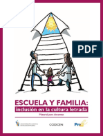 Escuela y Familia-Inclusion en La Cultura Letrada