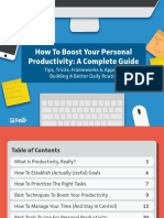 Personal Productivity Ebook