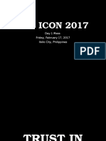 SFC Icon 2017 Day 1