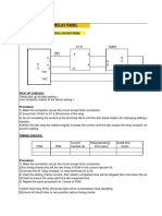 Relay Testing Procedure PDF