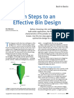 Ten Steps To An Effective Bin Design - AIChE