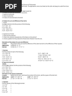 B. Square of A Binomial