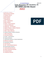 All Name Reactions of Chemistry Class 12th Cbse & Isc PDF