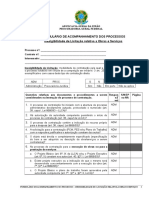 Check List para Formalizao de Processo Inexigibilidade - Obras e Servios