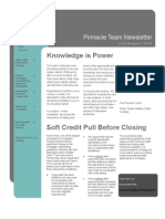 Pinnacle Team July-August 2010 Newsletter 