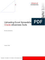 Uploading Excel Spreadsheets Into Ebusiness Suite: Oracle